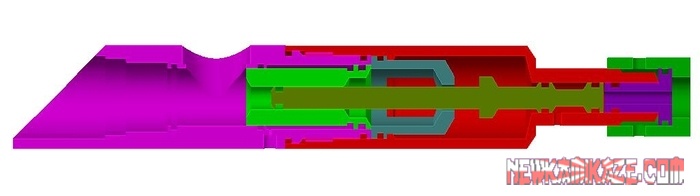 Smart Parts Ion с закрытым болтом. Модель со вторым вариантом крепления казённика